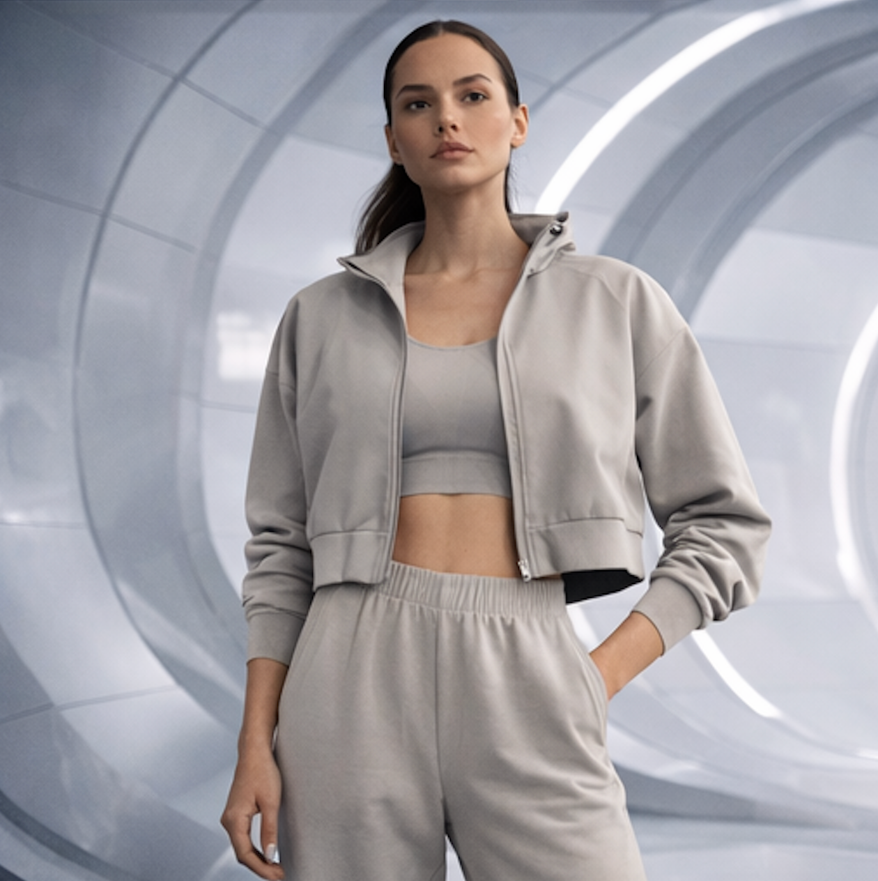 CROPPED ACTIVE JACKET